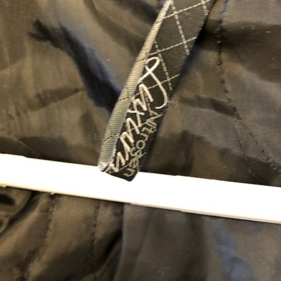 LIKE NEW Winter Parka Jacket Grey Checkered - Picture 8 of 10